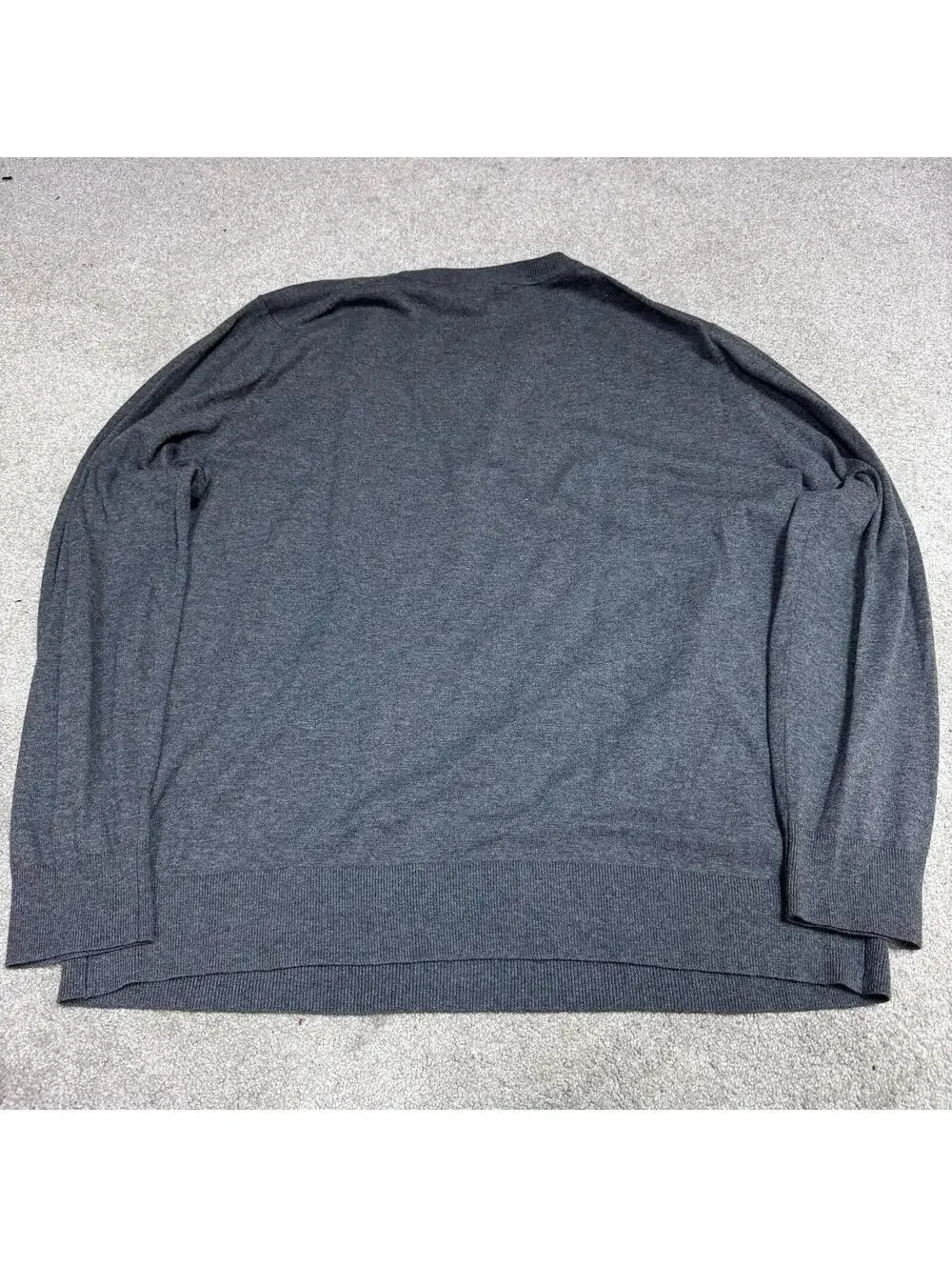Banana Republic Sweater Men’s Gray Long Sleeve Pullover Size XL